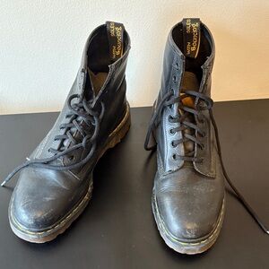 Dr. Martens Black Lace-Up Boots